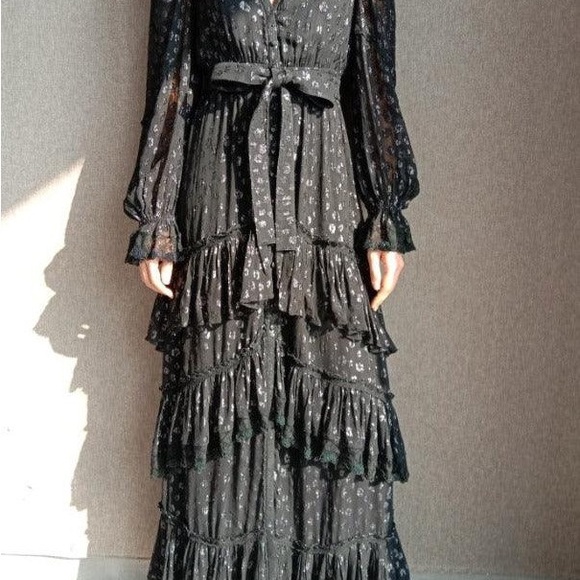 size 10 lace dress Casablanca Bridal Beloved BL434 Size 10 Wedding Dress Mermaid Sheer Long Sleeve Lace Bridal main image 1
